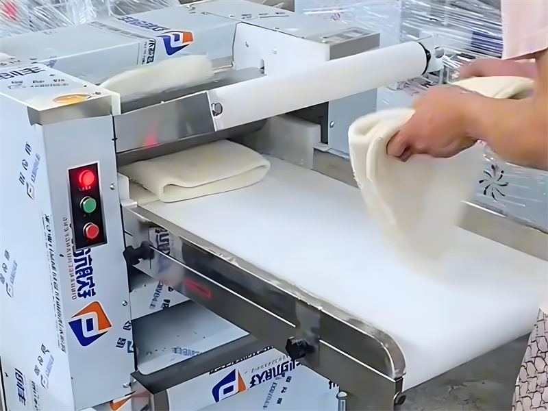 What can you make with the commercial dough roller machine​