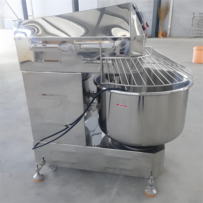 Dual-Speed Commercial Spiral Mixer Dough