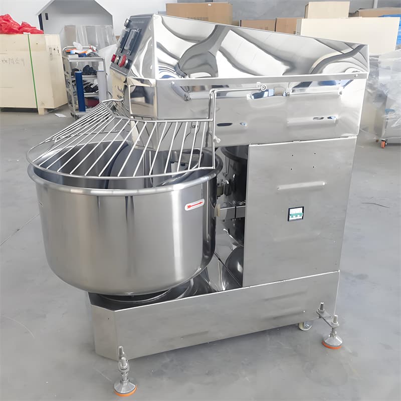 Dual-Speed Commercial Spiral Mixer Dough
