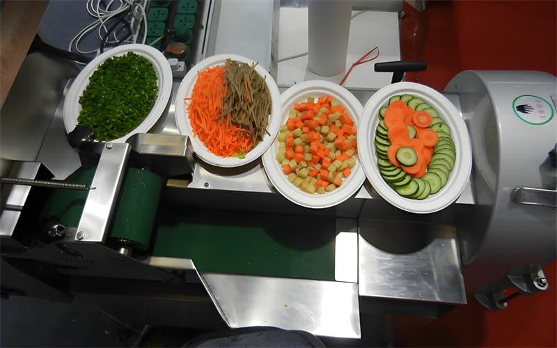 YQC850/801 High-Efficiency Double-Head Hotel Vegetable Cutting Machine YQC850/801 High-Efficiency Double-Head Hotel Vegetable Cutting Machine