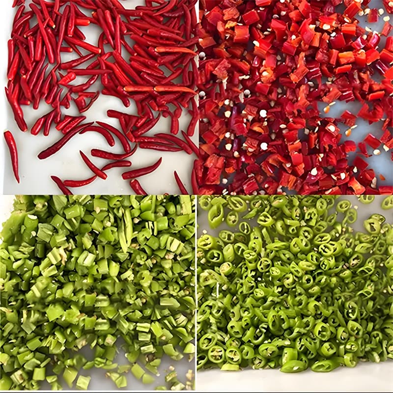 JRC1000 High-Efficiency Commercial Pepper Cutter Machine