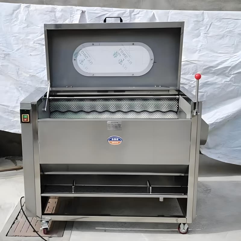 CX100/150 Commercial Vegetable Washing Machine with Integrated Peeling