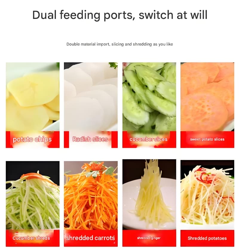 QSP20 High-Efficiency Commercial Slicing Machine Vegetable QSP20 High-Efficiency Commercial Slicing Machine Vegetable