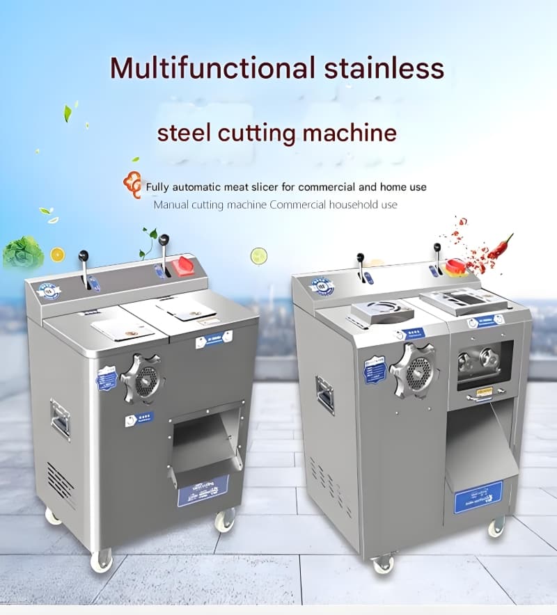 DX2-3P4 Industrial Meat Grinder Slicer