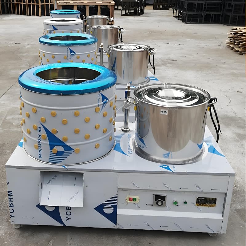 High-Efficiency Chicken Plucker Machine