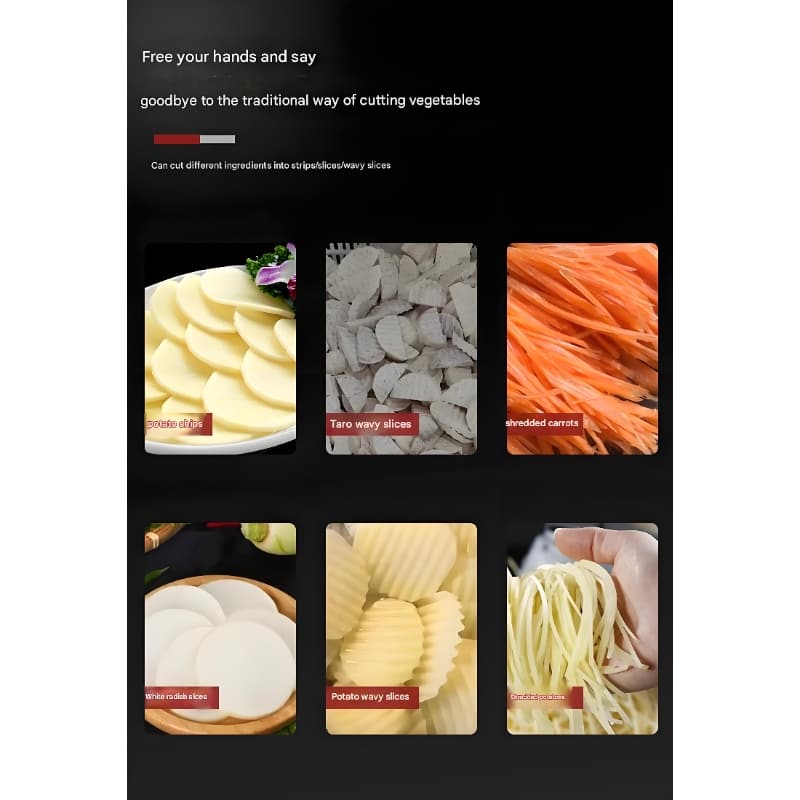 TVMD3001 Industrial Potato Slicer