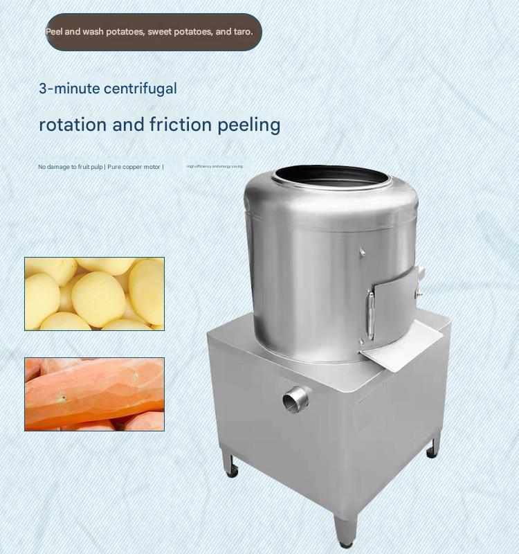 Efficient Kitchen Solution: The Power of a Potato Peeling Machine