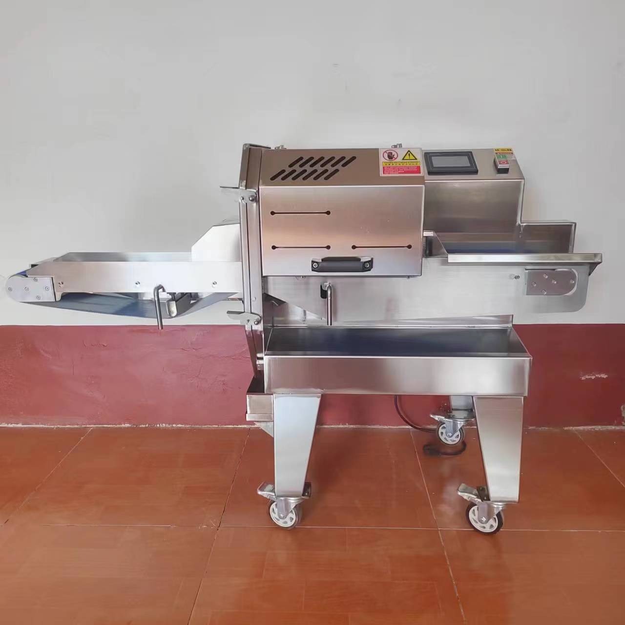  Cooked Meat Slicer Machine