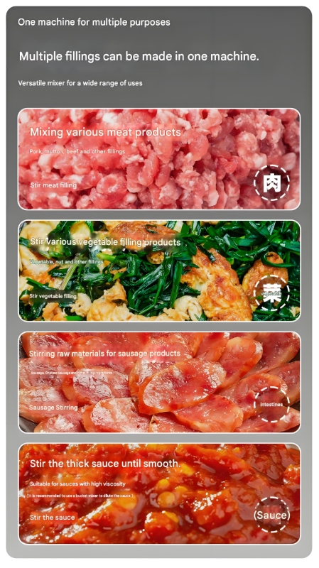 Stuffing Mixer Machine