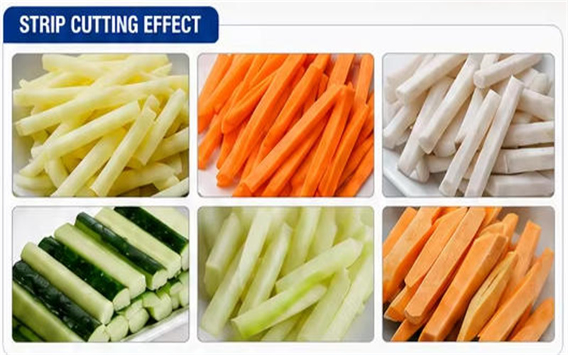 Vegetable Strip Cutting Machine 